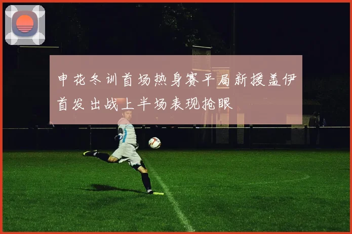 申花冬训首场热身赛平局新援盖伊首发出战上半场表现抢眼